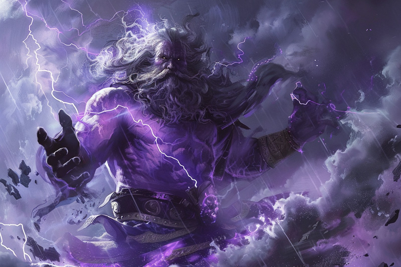 Zeus God of Thunder